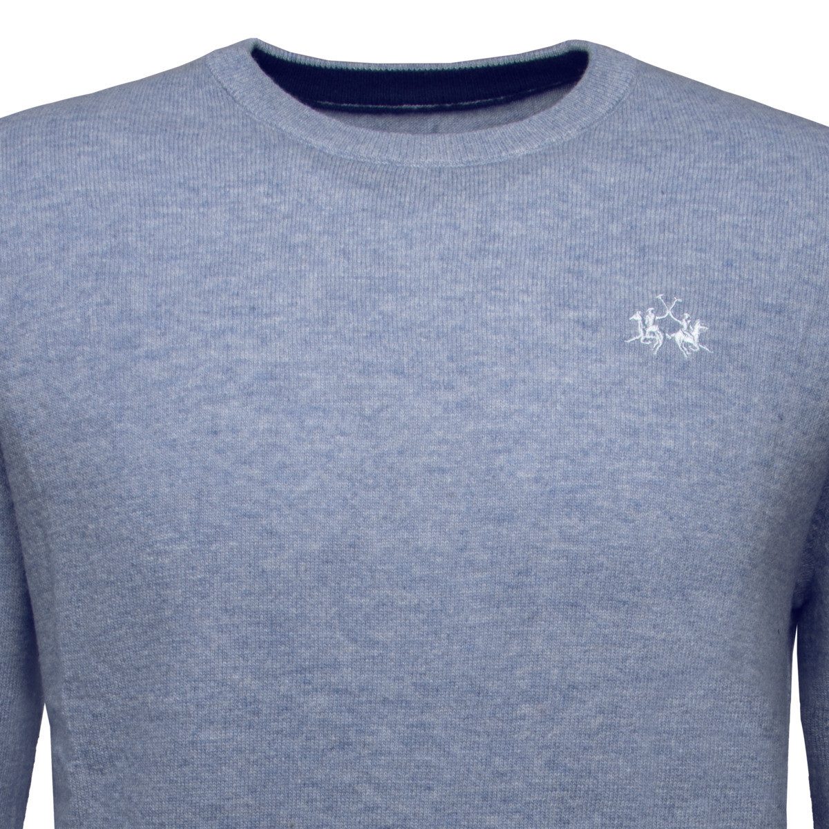 La Martina Rundhalspullover XMS012 Herren Hoodie, Sweatshirt, Pulli, Strickpullover, Hoody