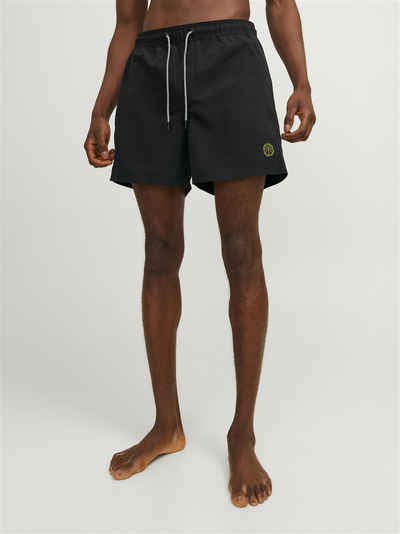 Jack & Jones Badeshorts JPSTFIJI JJSWIM SOLID SN LY gut geschnittene Schwimm-Shorts für den Strand aus recyceltem Garn