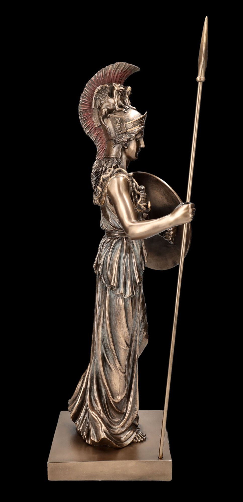 Figuren Shop GmbH Athene Göttin Dekofigur Figur Deko - Weisheit der - Mythologie Veronese groß 
