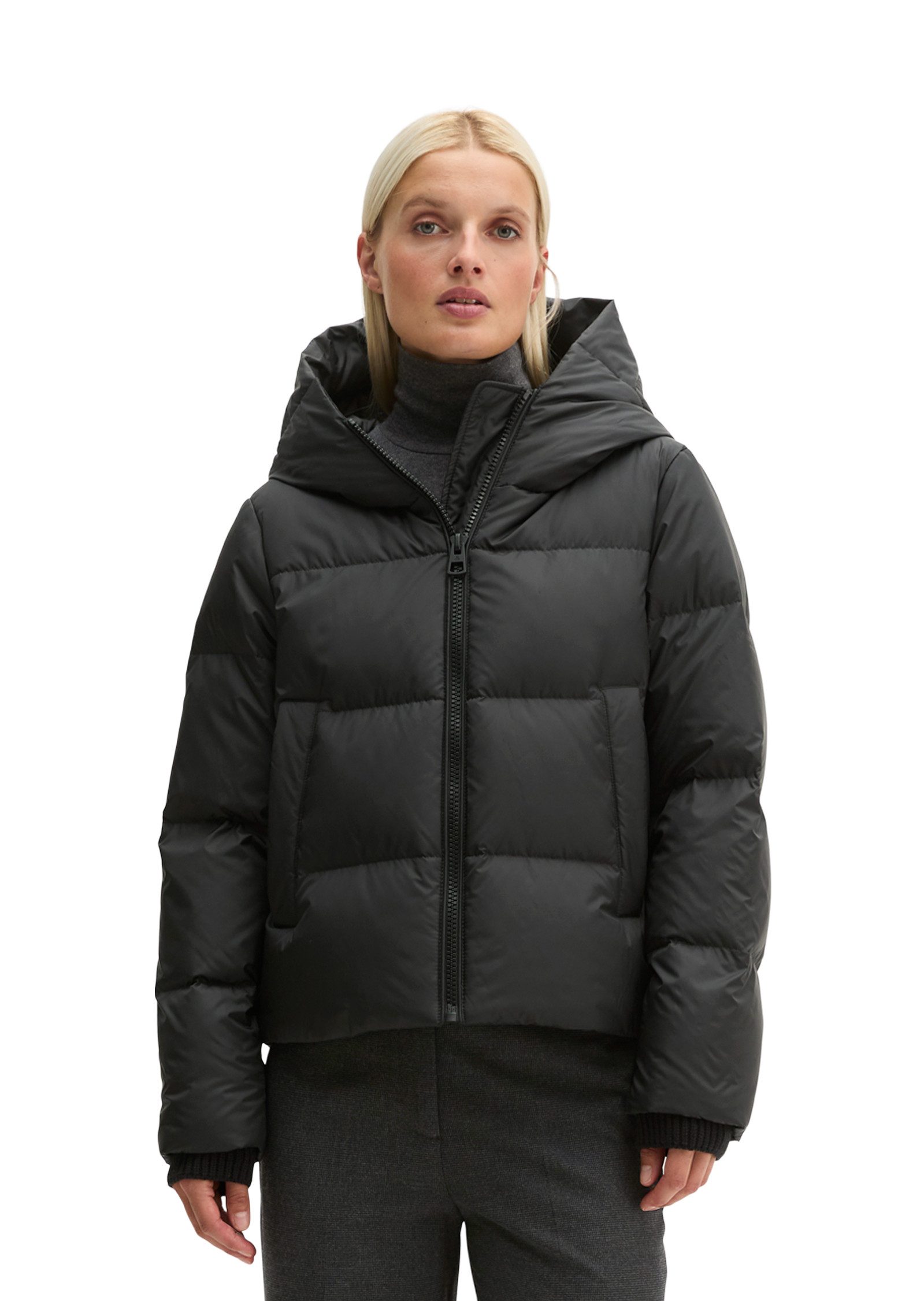 Marc O'Polo Daunenjacke mit Kapuze regular mit wasserabweisender Oberfläche