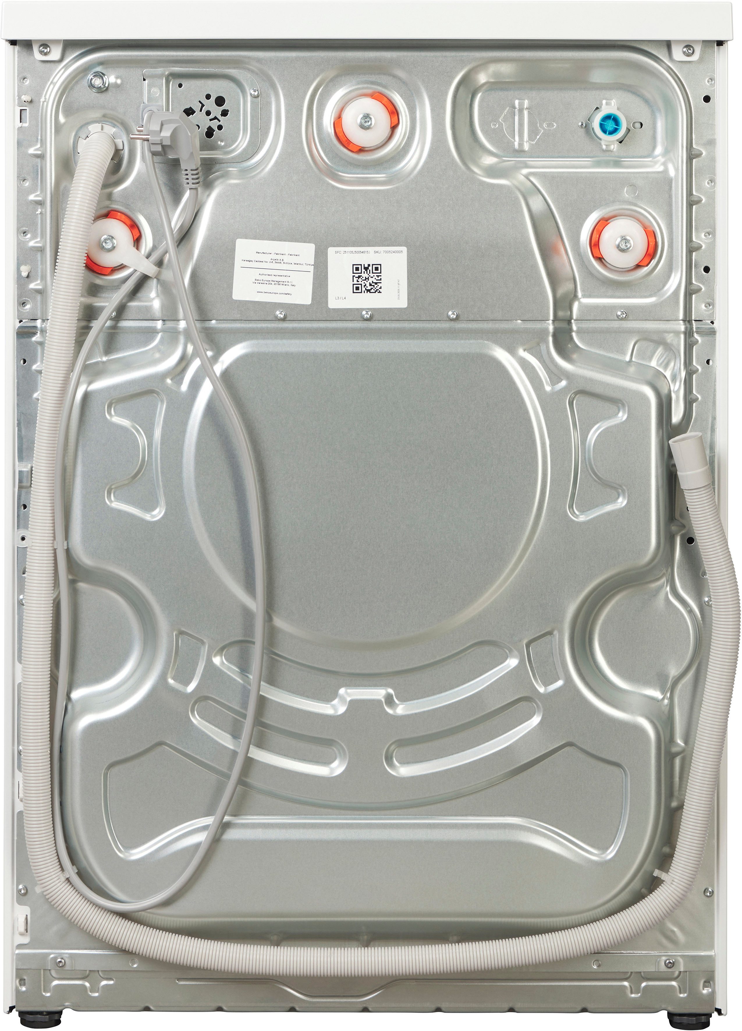 Privileg Waschmaschine MY TIME PWF 1074A MY TIME DE, 10 kg, 1400 U/min, Quick Cycles – 5 Programme in unter 1 Stunde – Bild 5 von 5