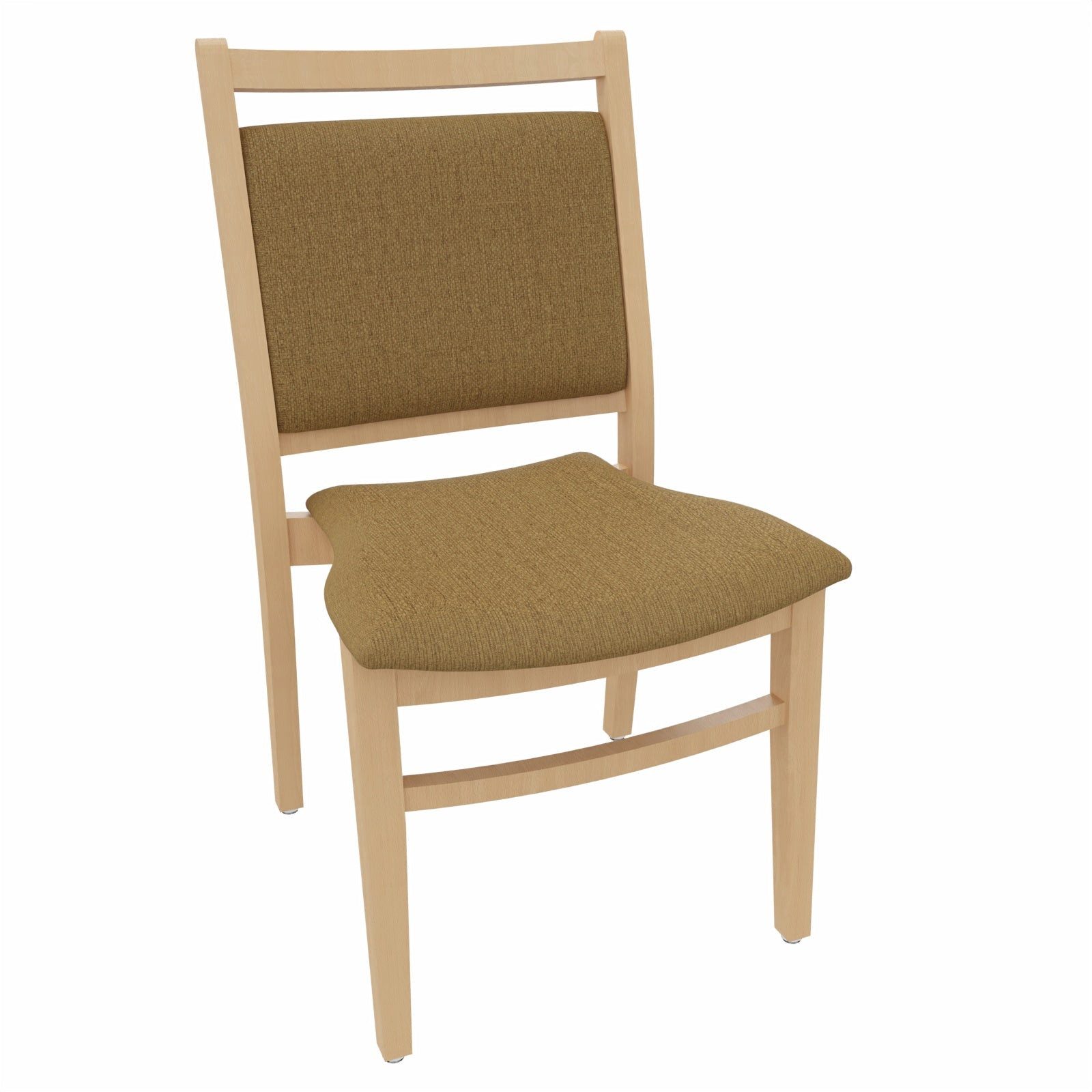 einrichtungsdesign24 Esszimmerstuhl André ohne Armlehnen – Ideal für Senioren im Pflegeheim oder Zuhause, Seniorenstuhl, Pflegestuhl