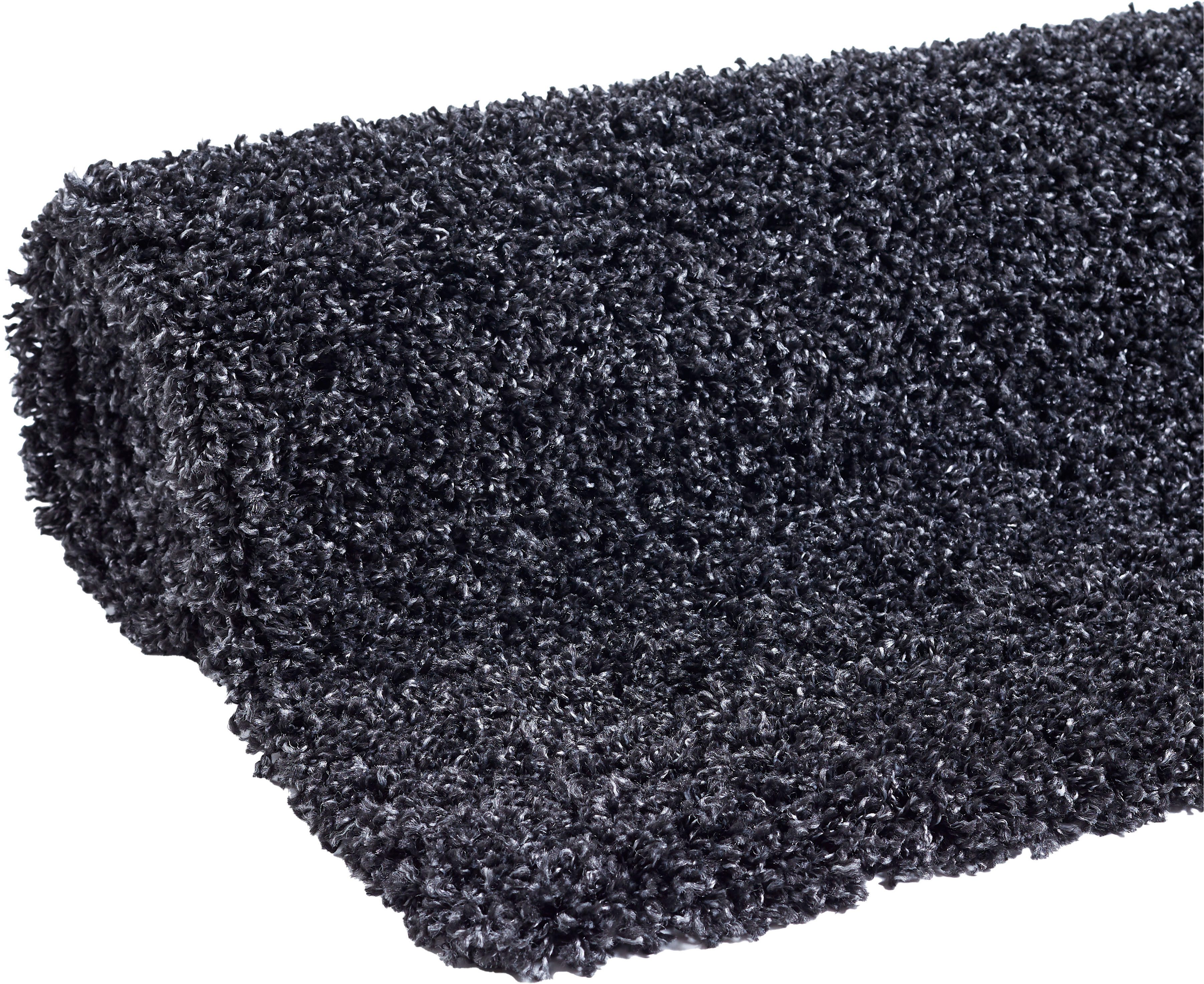 OTTO home Hochflor-Teppich Viva Shaggy, in Standard- und Premium-Qualität, 30 mm oder 45 mm Höhe, rechteckig, Uni Farben, einfarbig, weich, kuschelig, Läufer, K – Bild 4 von 5