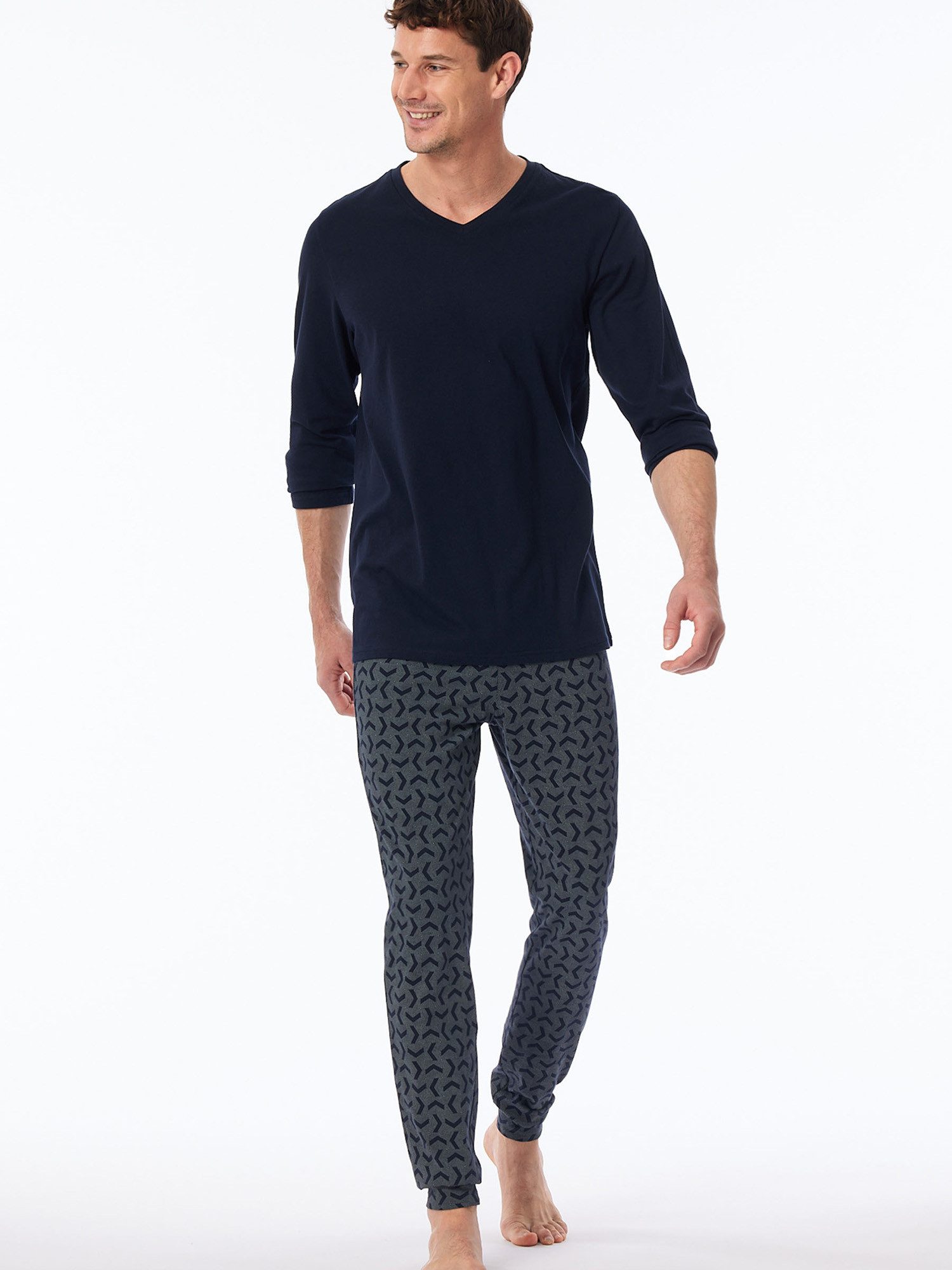 Schiesser Pyjama Casual Essentials (2 tlg) günstig online kaufen