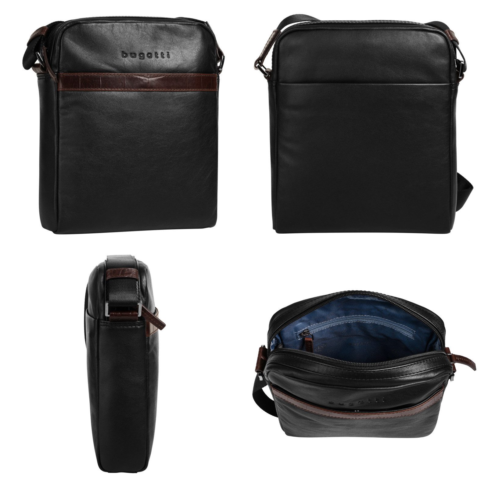 bugatti Umhängetasche CORSO DELUXE, echt Leder günstig online kaufen