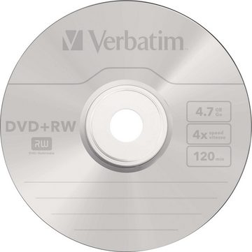 Verbatim DVD-Rohling VERBATIM DVD+RW 25er Spindel