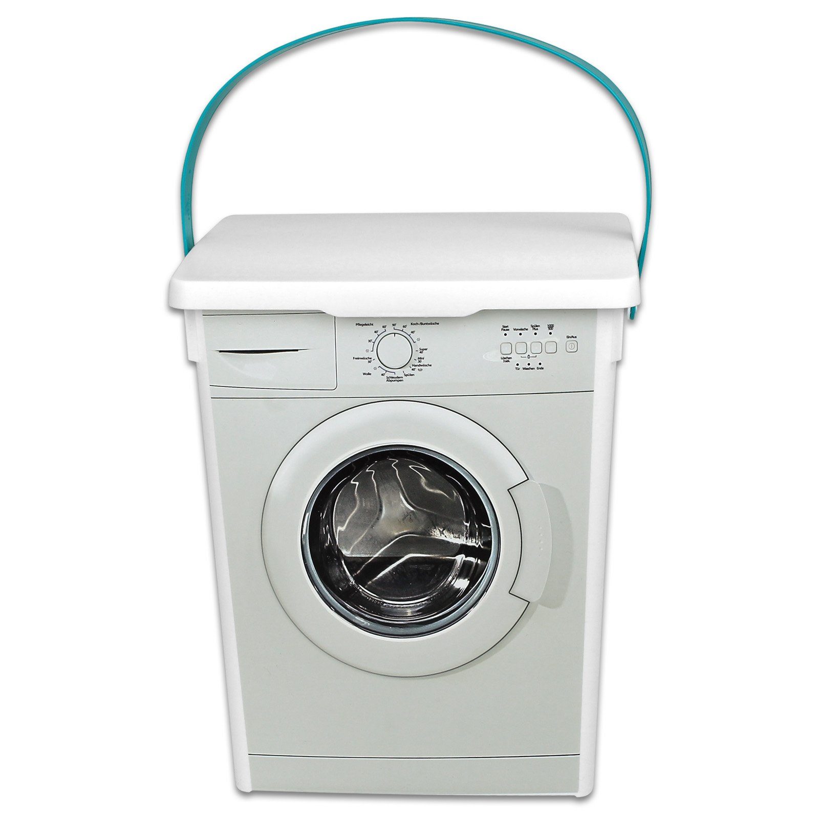 5L Koopman Aufbewahrung Aufbewahrungsbox Box Waschmitteldose Waschpulver Waschmittelbox Wäscheklammerbox Waschpulverbehälter Kunststoff,
