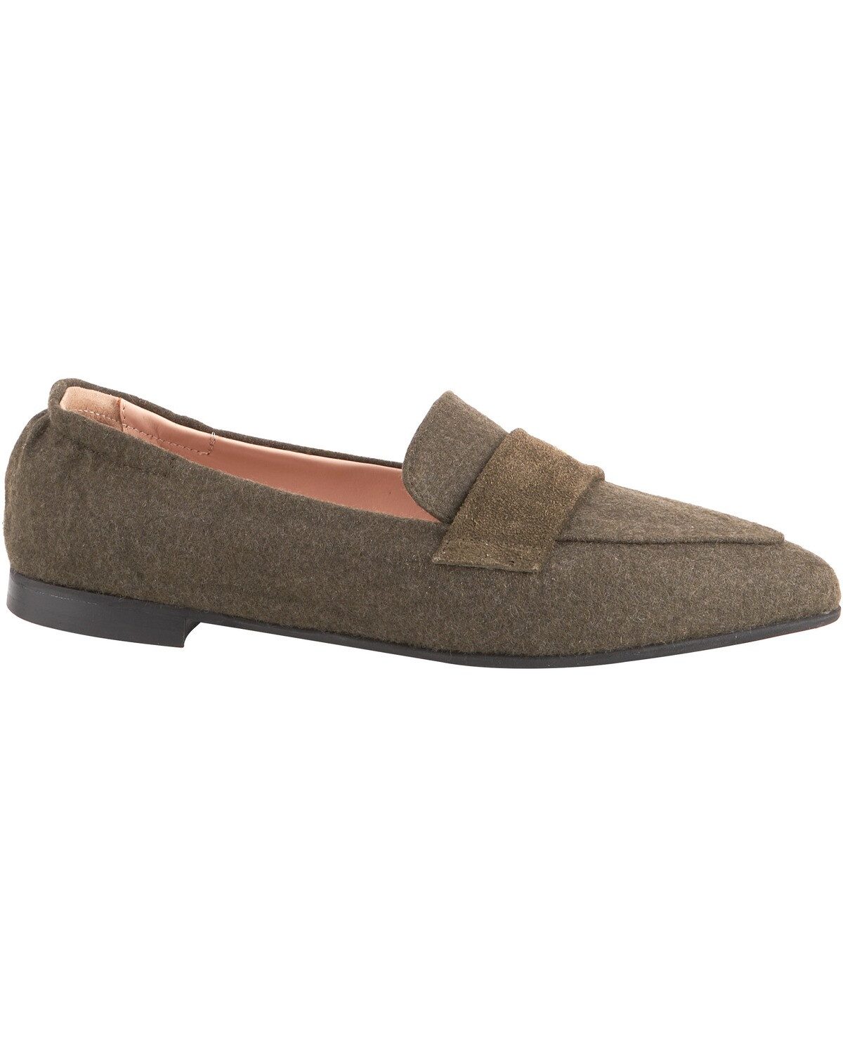 dirndl + bua Penny Loafer Loden Ballerina