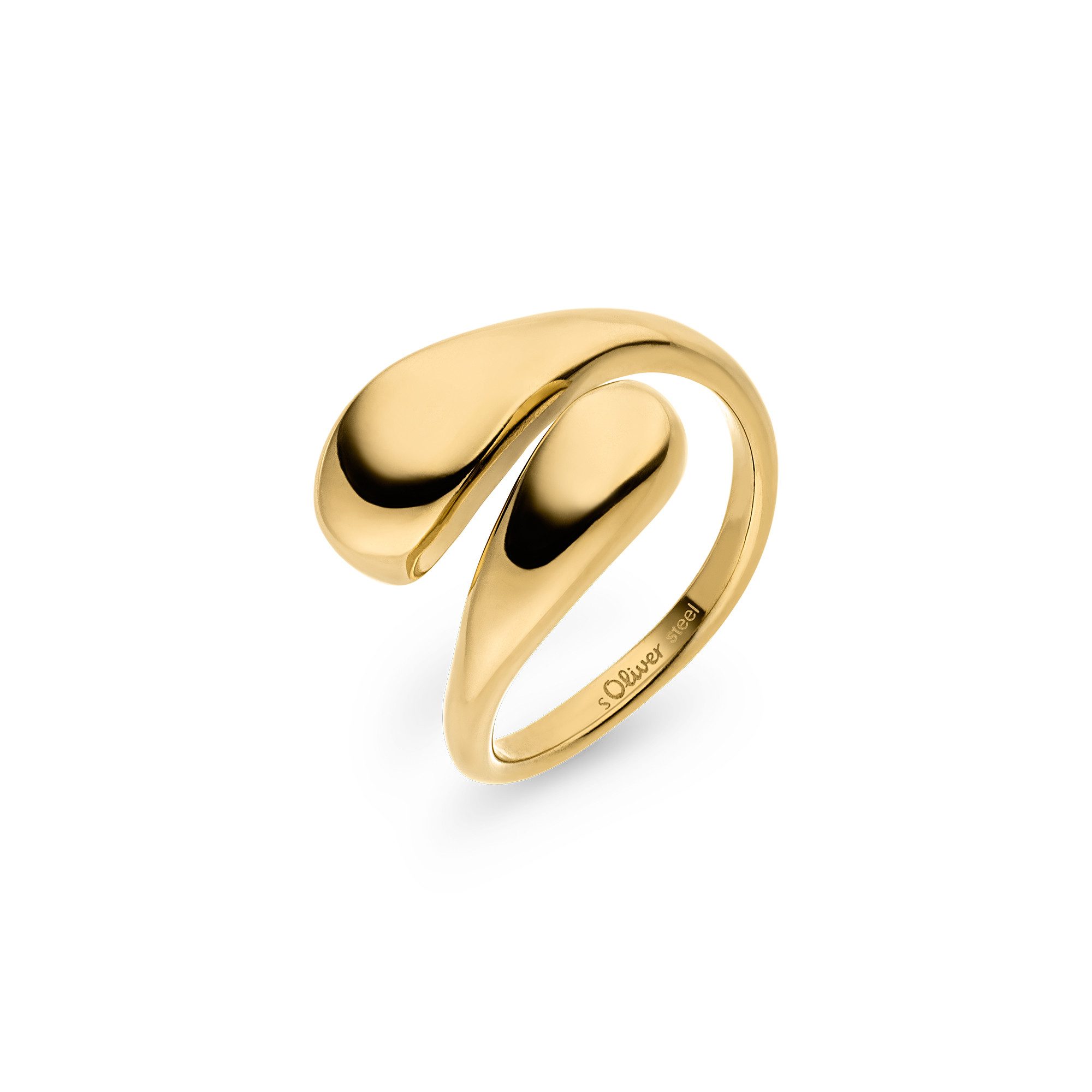 s.Oliver Fingerring Schmuck Geschenk Edelstahl Ring The Bean