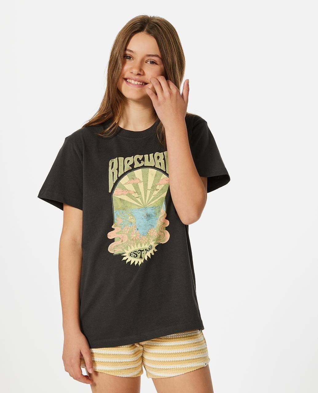 Rip Curl T-Shirt Cosmic Wanderer T-Shirt für Mädchen