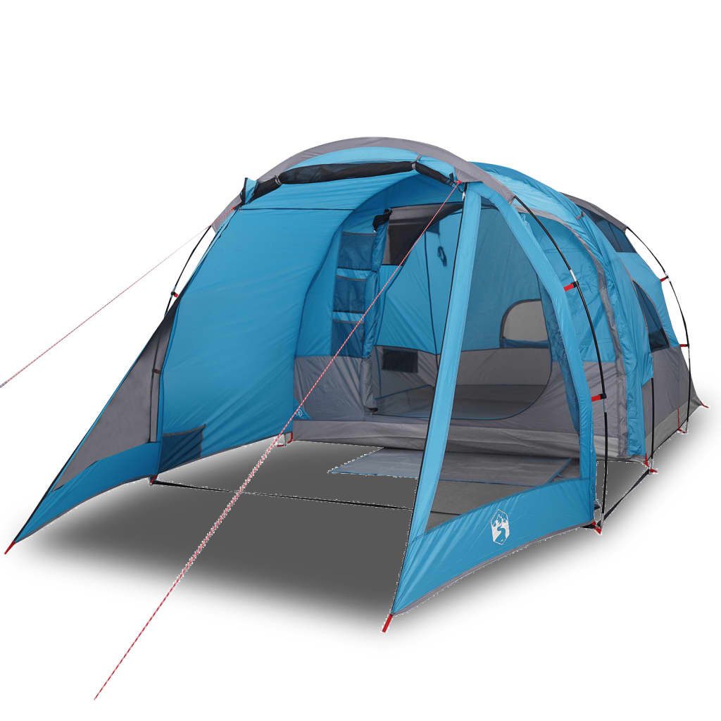 Kuppelzelt Zelt Campingzelt Tunnelzelt Familienzelt 4 Personen Blau Wasserdicht
