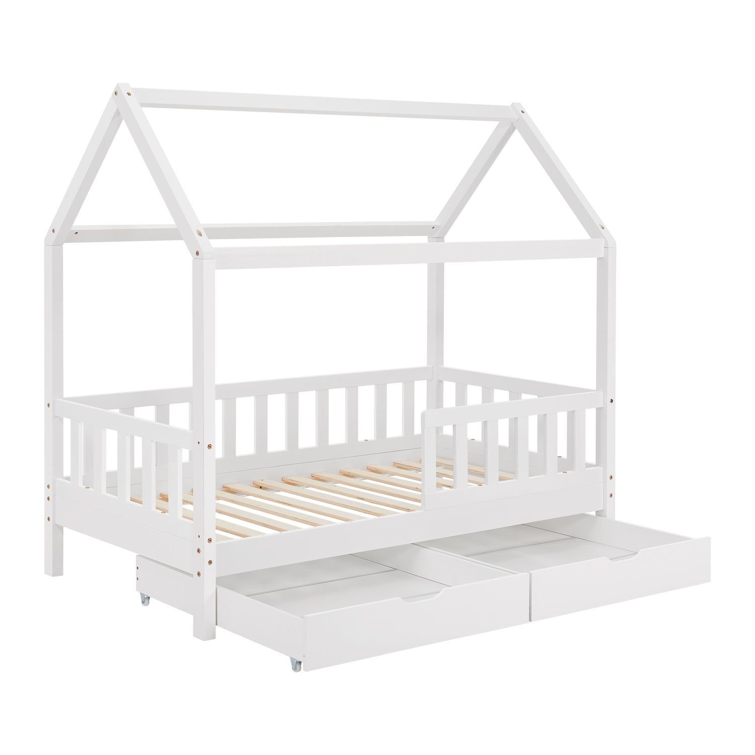 Juskys Kinderbett Marli, 80x160 cm, mit günstig online kaufen