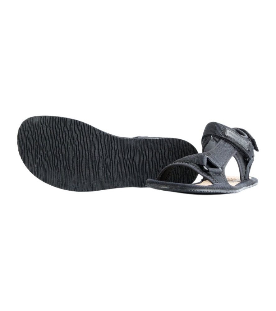 Grand Step Shoes Trekking Barefoot schwarz Damen Sandale