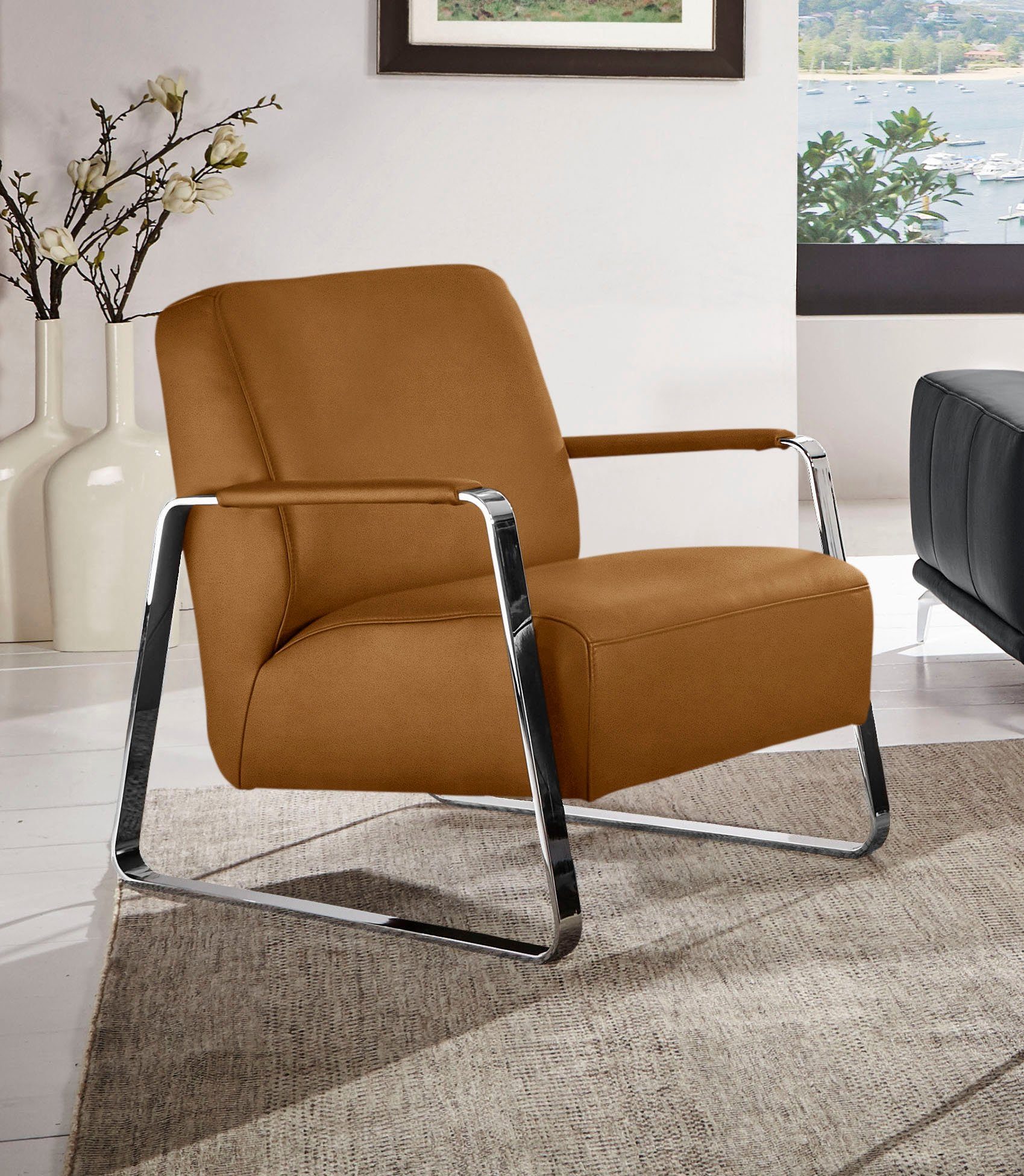W.SCHILLIG Cocktailsessel quadroo Designsessel, Loungesessel, mit günstig online kaufen