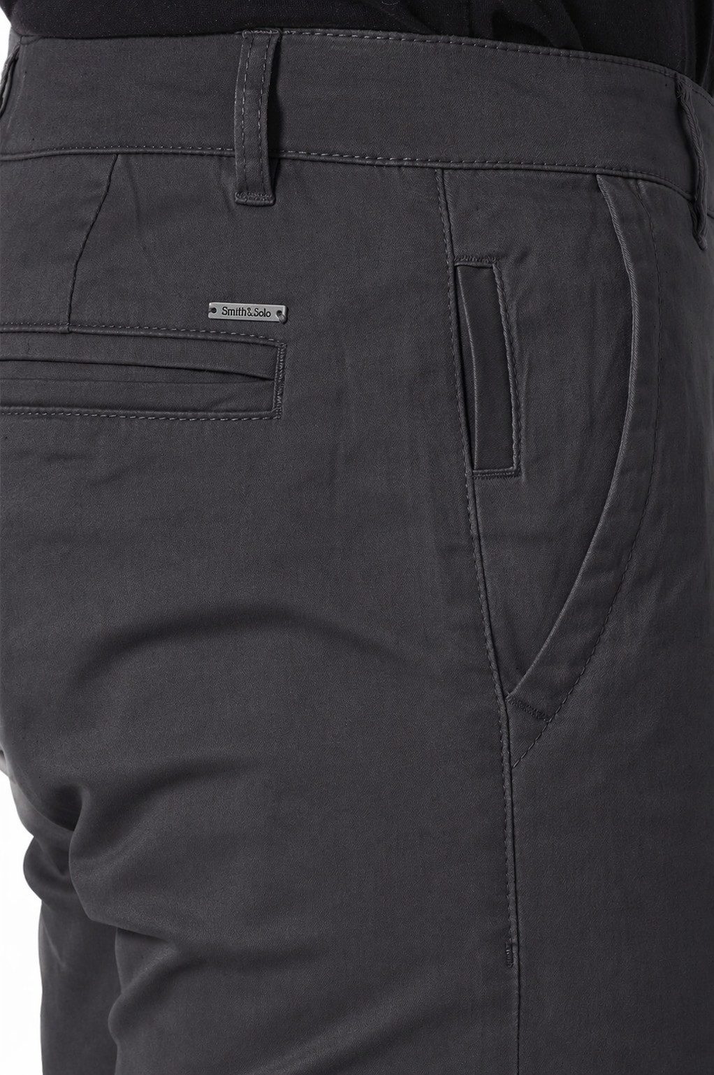 Smith & Solo Chinoshorts Kurze Hosen Herren, Baumwolle Shorts Männer Sommer Elasthan, Bermuda, Casual – Bild 5 von 5