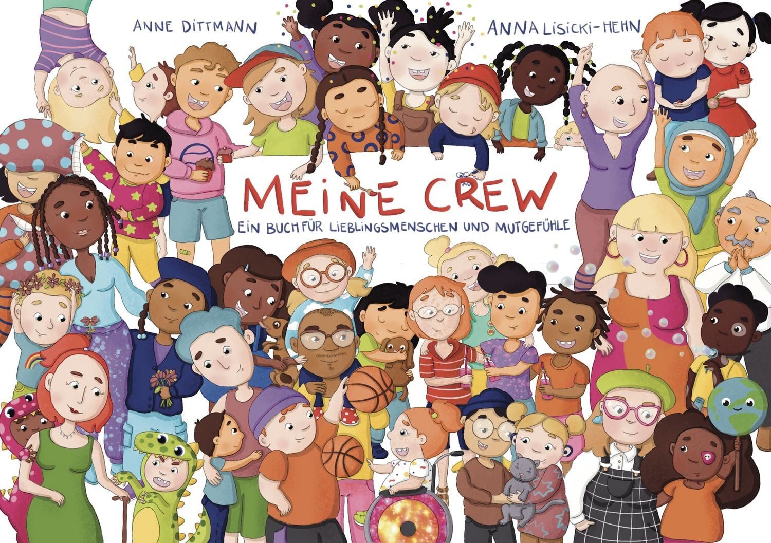 Kinderbuch Freundschaftsbuch Meine Crew Ein Freundebuch für Lieblingsmenschen und Anne Dittmann