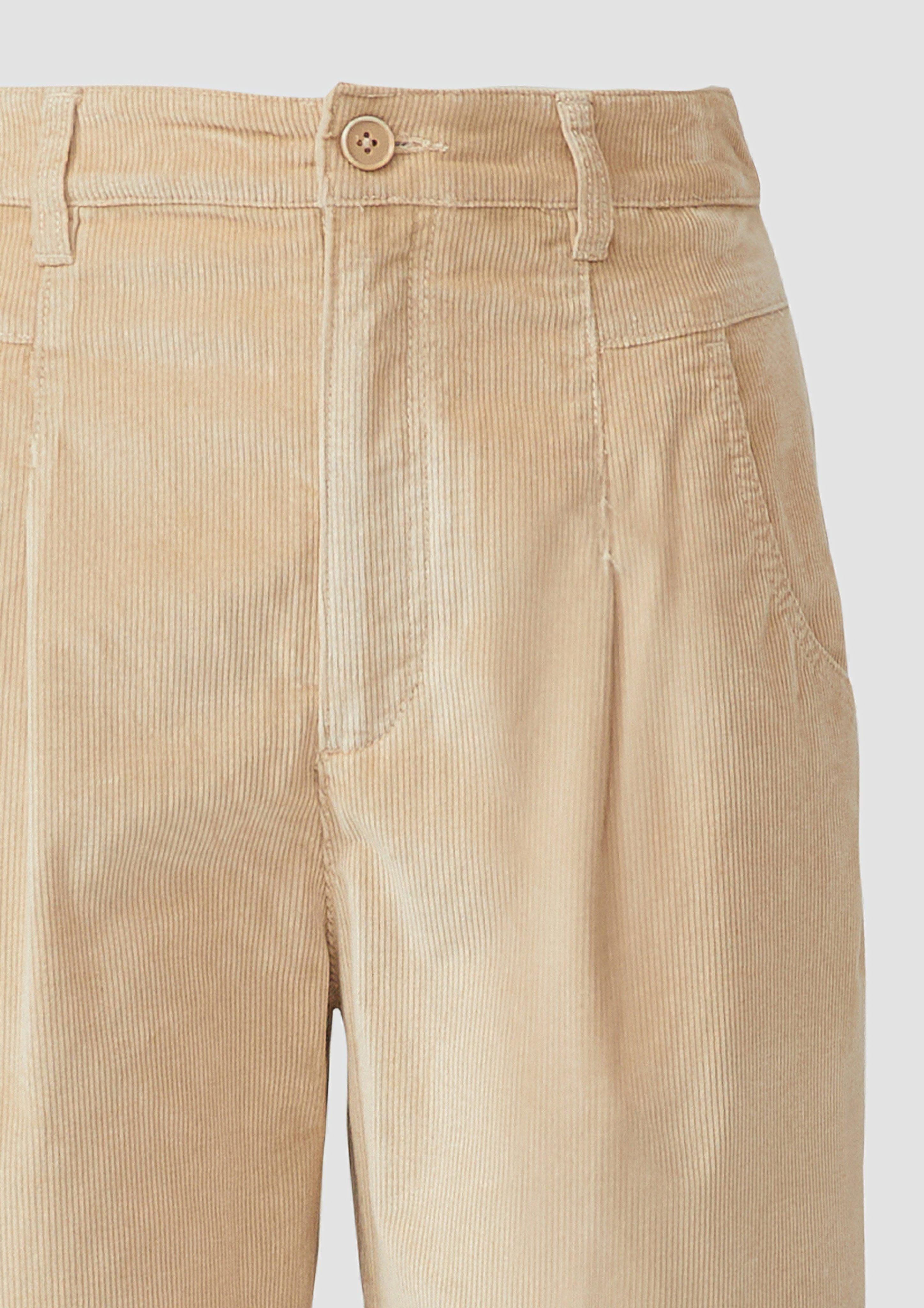 s.Oliver 7/8-Hose Barrel Leg Feincordhose im günstig online kaufen