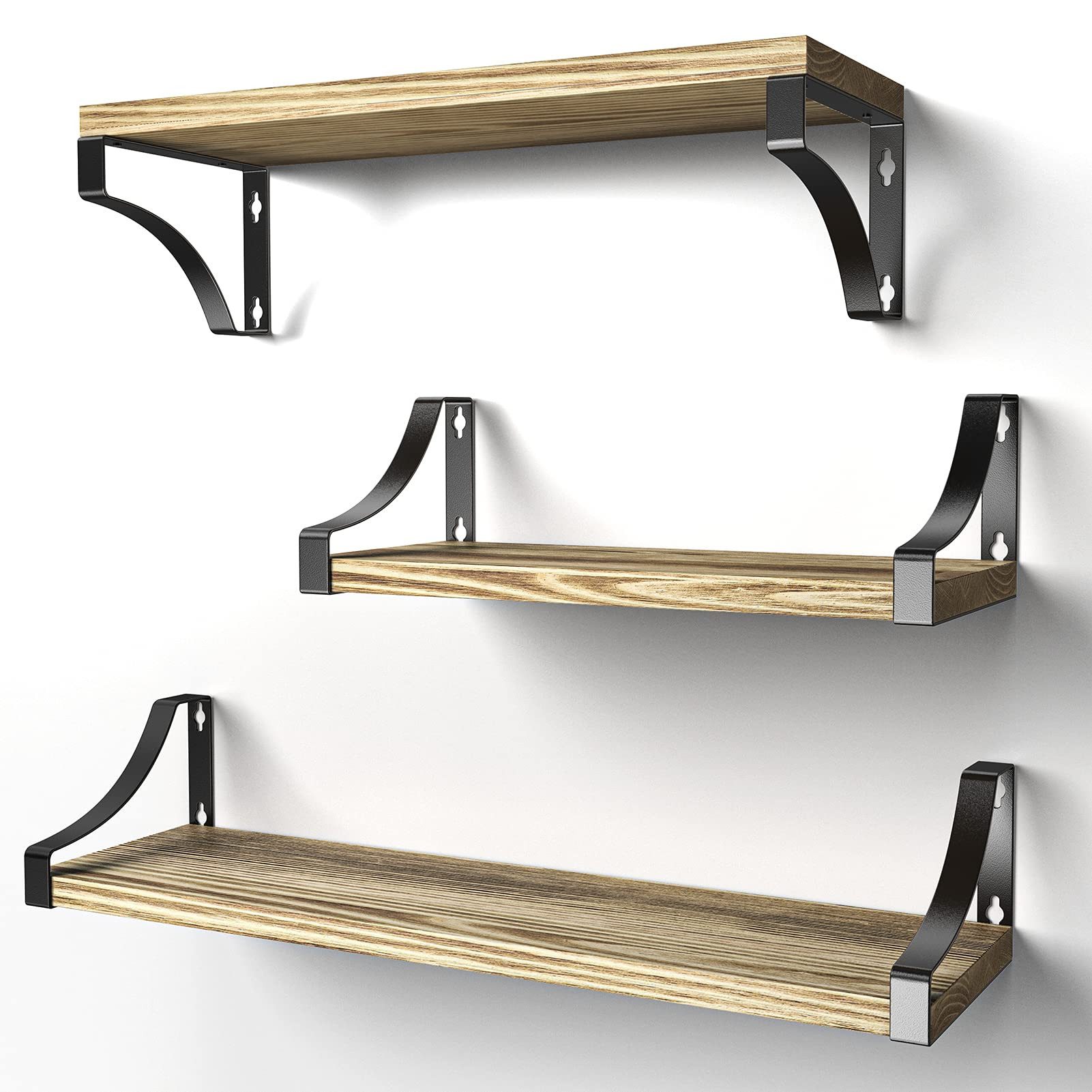 PIPISHELL Wandregal 3er-Set, Schwebend montierbar, Hängeregal günstig online kaufen