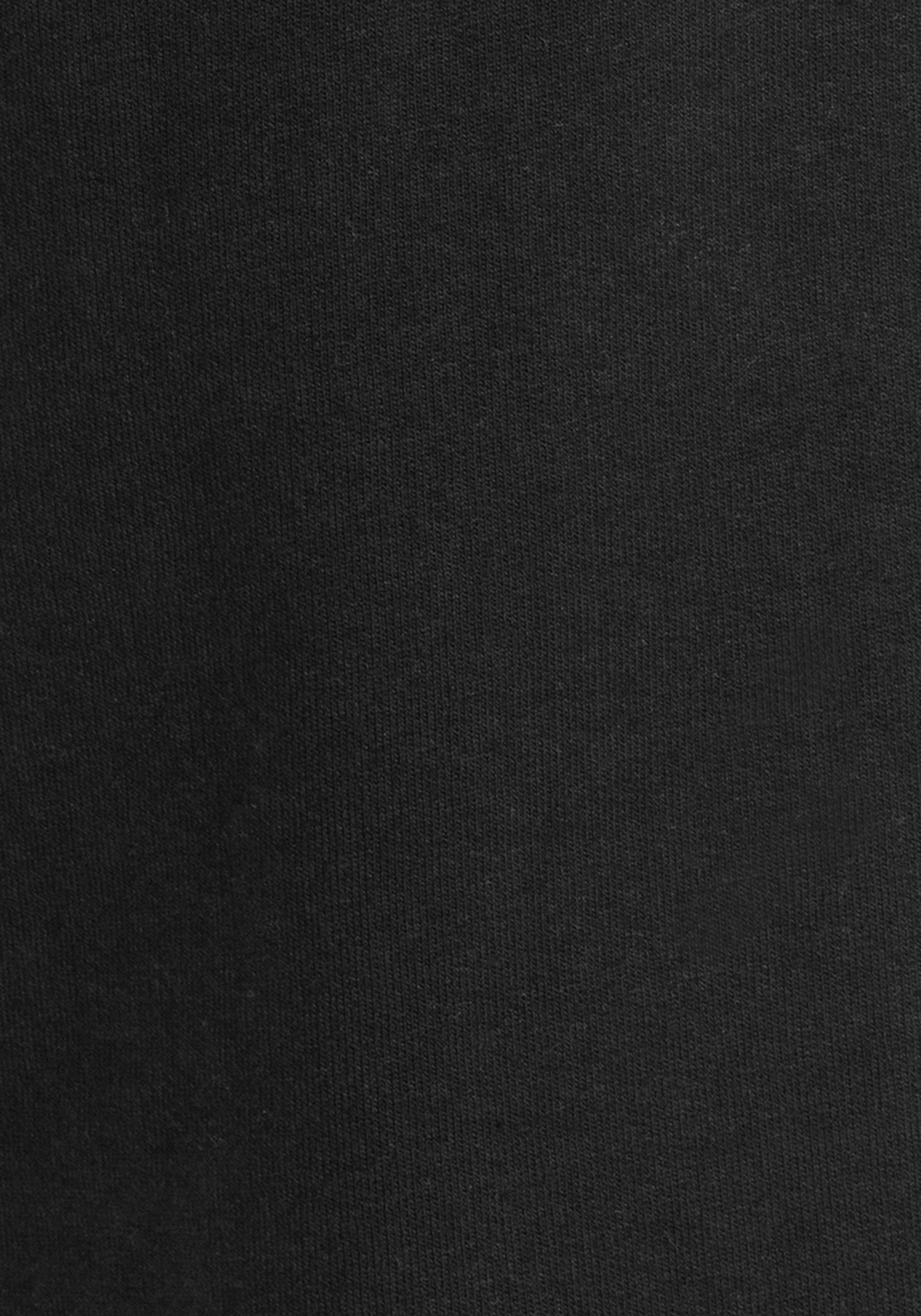 Sweatshorts schwarz weicher Sweatware KangaROOS aus