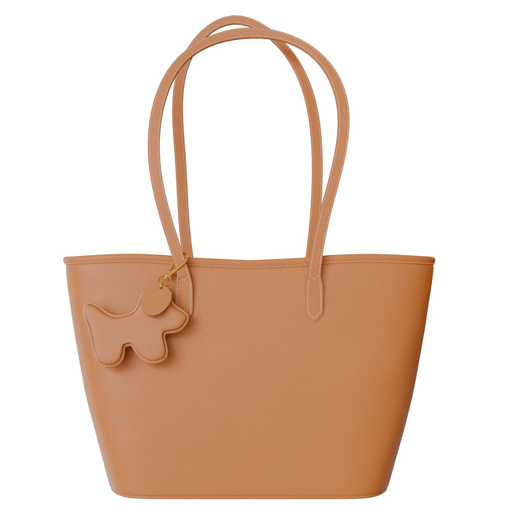 Henkeltasche Damen Shopper Handtasche aus Echtleder – Made in Italy