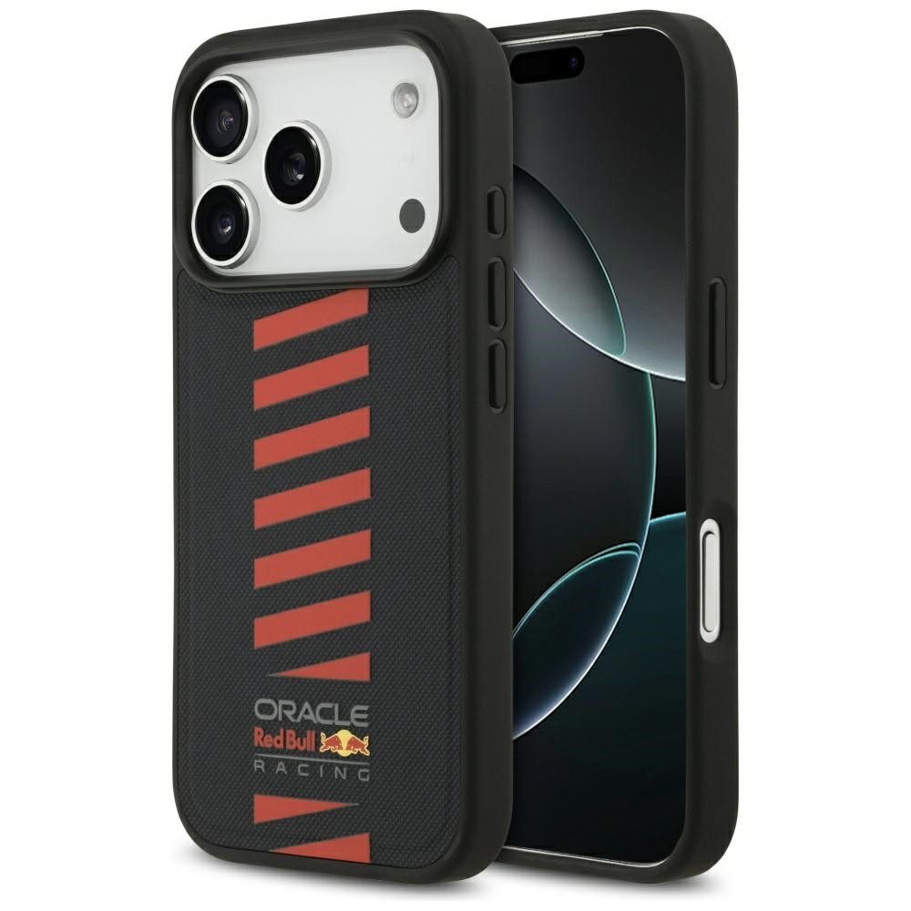 Oracle Red Bull Racing Handyhülle iPhone 17 Pro MagSafe Kunstleder Logo 6,3 Zoll, Kantenschutz