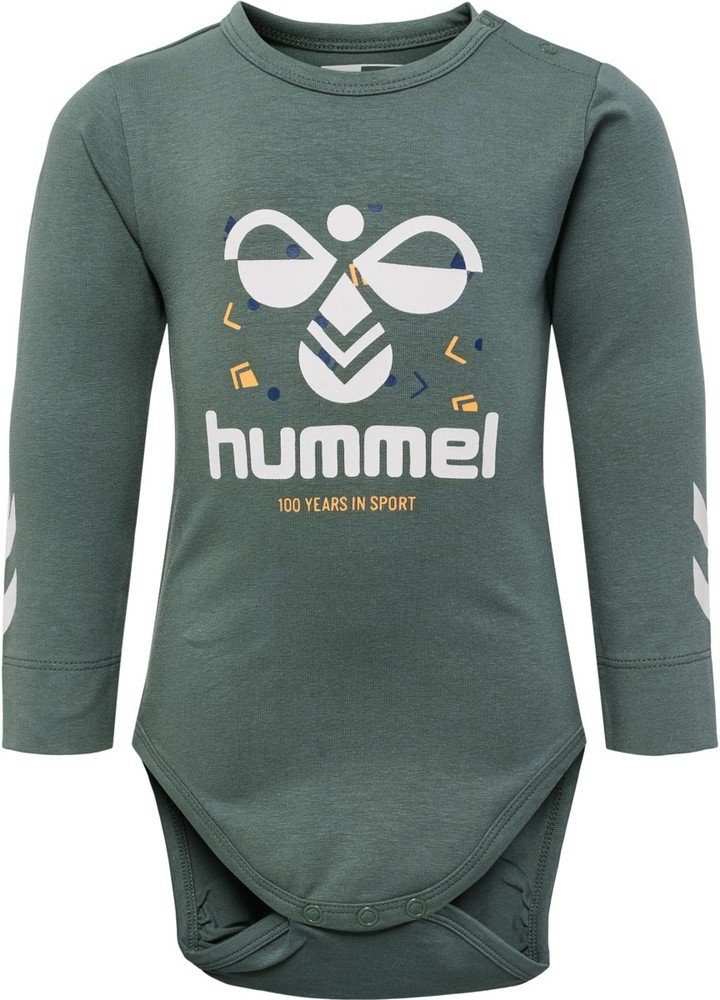 hummel Langarmbody Blau