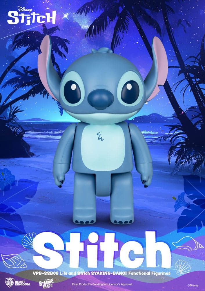 Beast Kingdom Toys Spardose Lilo & Stitch Syaking Bang Vinyl Spardose Stitch 30 cm