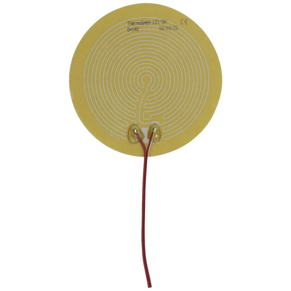 Heizmatten Thermo TECH Polyester Heizfolie 12 V 3 W 140 mm