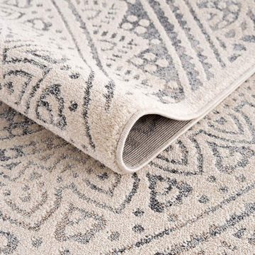 Teppich Art 1652, Carpet City, rechteckig, Höhe: 7 mm, Kurzflor, Ornamenten-Muster, Boho & Mandala Stil, auch als Läufer