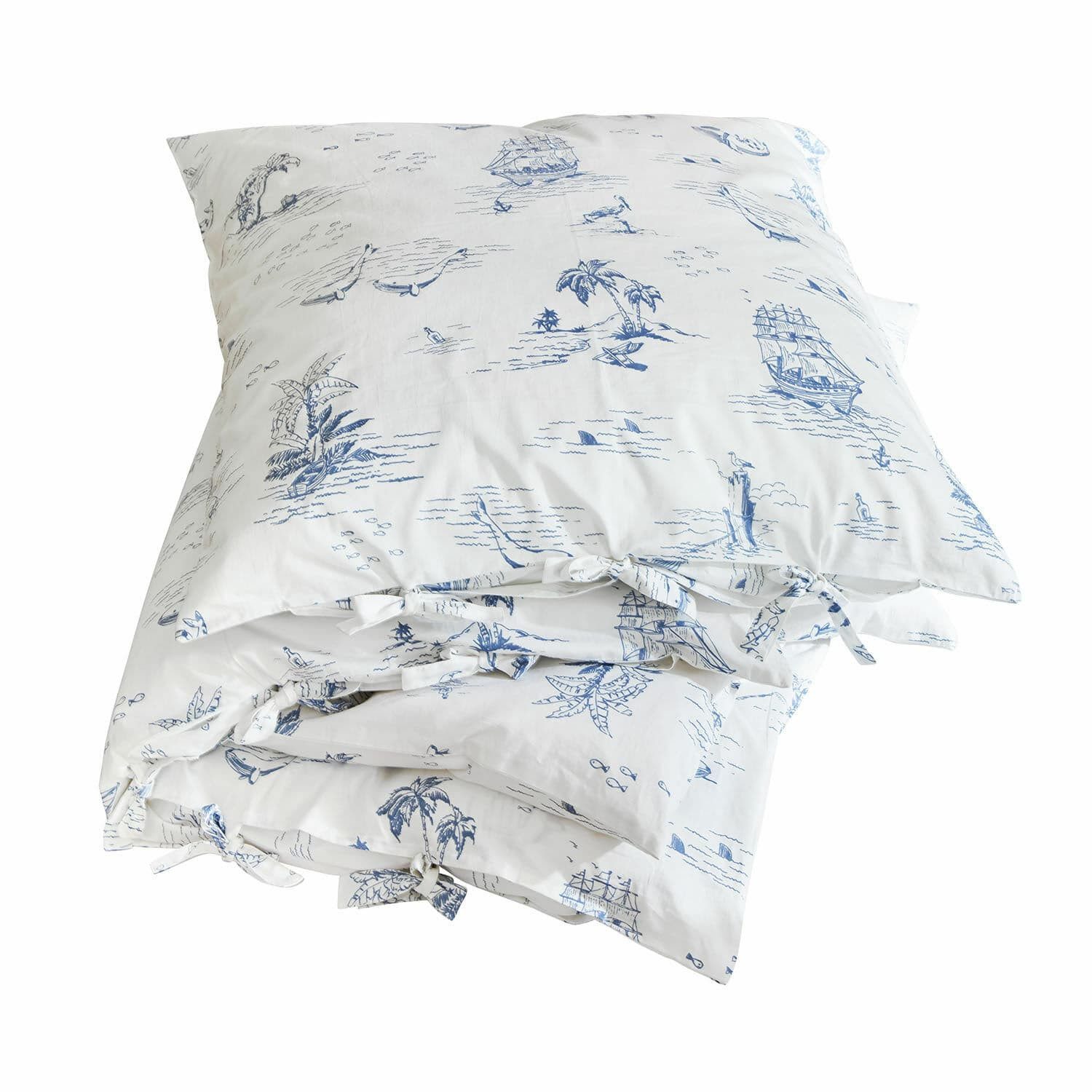 Mirabeau Kinderbettwäsche Bettwäsche Douxie creme/blau