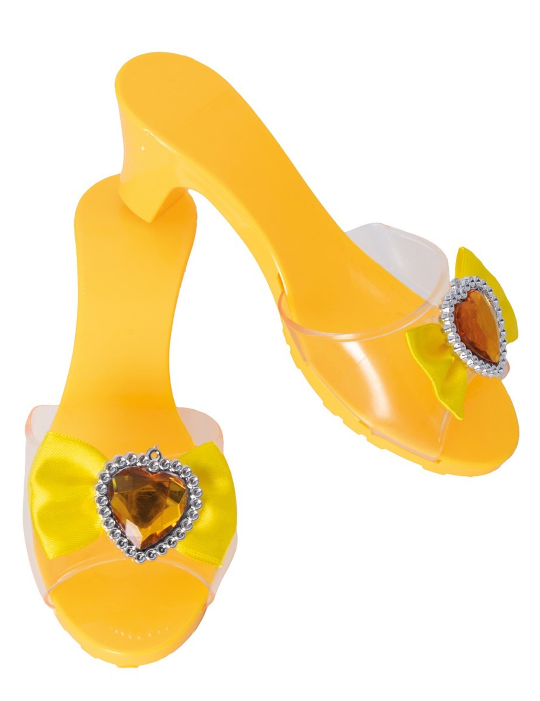 p`tit clown Kostüm Prinzessinnenschuhe Gelb Kinder