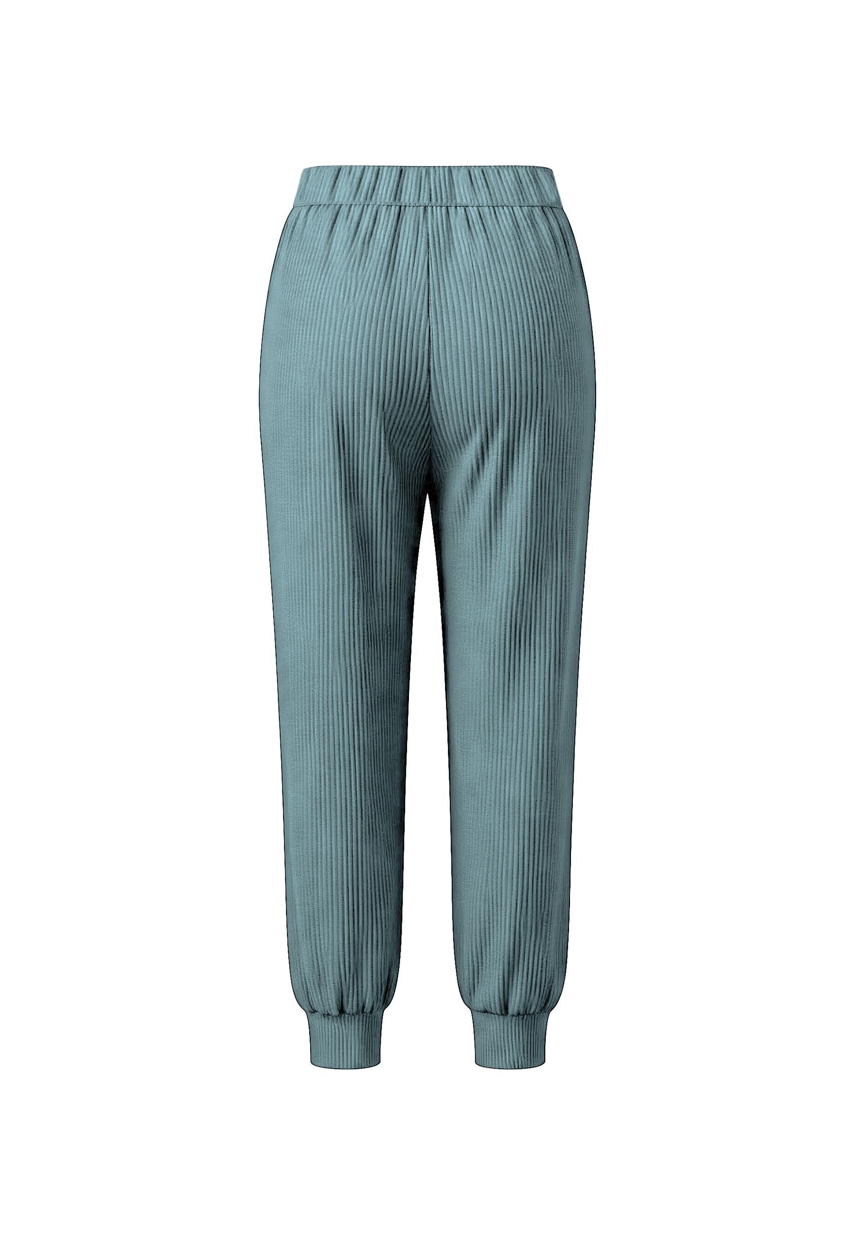 enflame Jogginghose Geripptes Design Jersey Casual günstig online kaufen