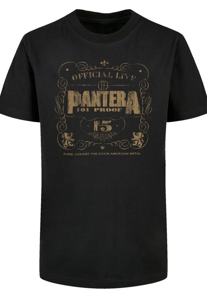 F4NT4STIC T-Shirt Pantera Print, Sehr weicher Baumwollstoff mit hohem  Tragekomfort
