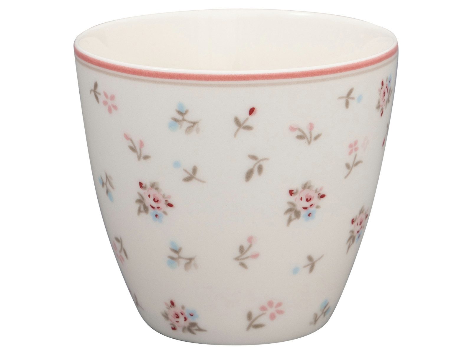 Greengate Кружки Junia Latte Cup white 0,35l, Steinzeug