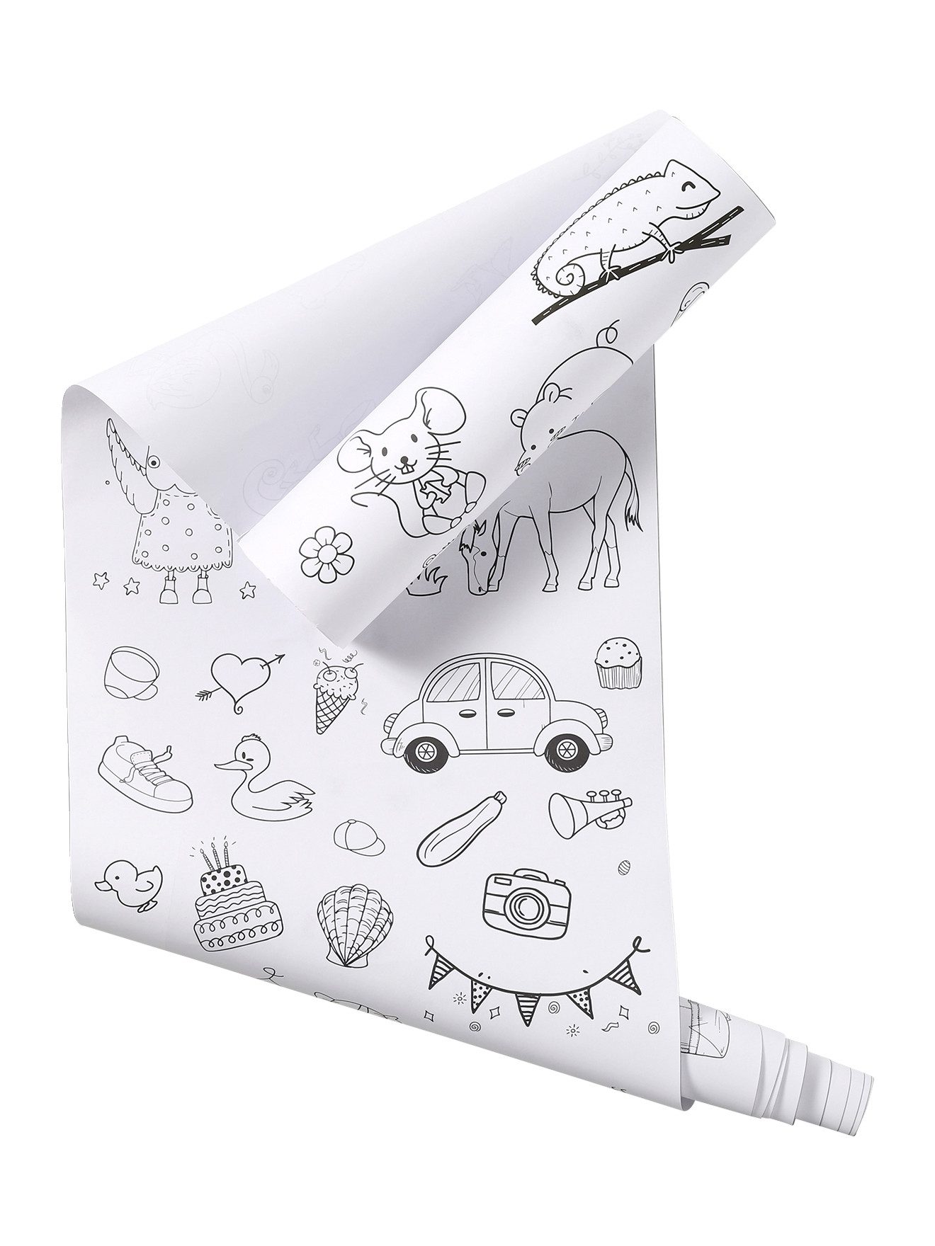 vertbaudet Tafel Kinder Malpapier-Rolle günstig online kaufen