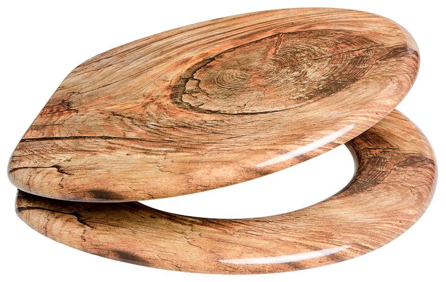 Sanilo WC-Sitz Rustikal, mit Absenkautomatik