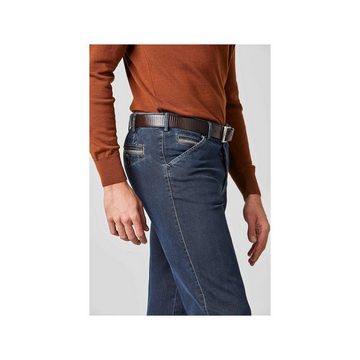 MEYER 5-Pocket-Jeans braun (1-tlg)