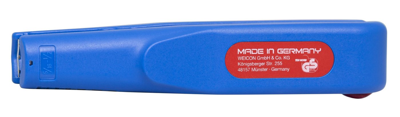 Thumbnail - WEICON Abisolierzange Multi-Stripper No.400 zum Entmanteln & Abisolieren von Kabeln, 1-tlg., Entmanteln 8 - 13 mm Ø, Abi...