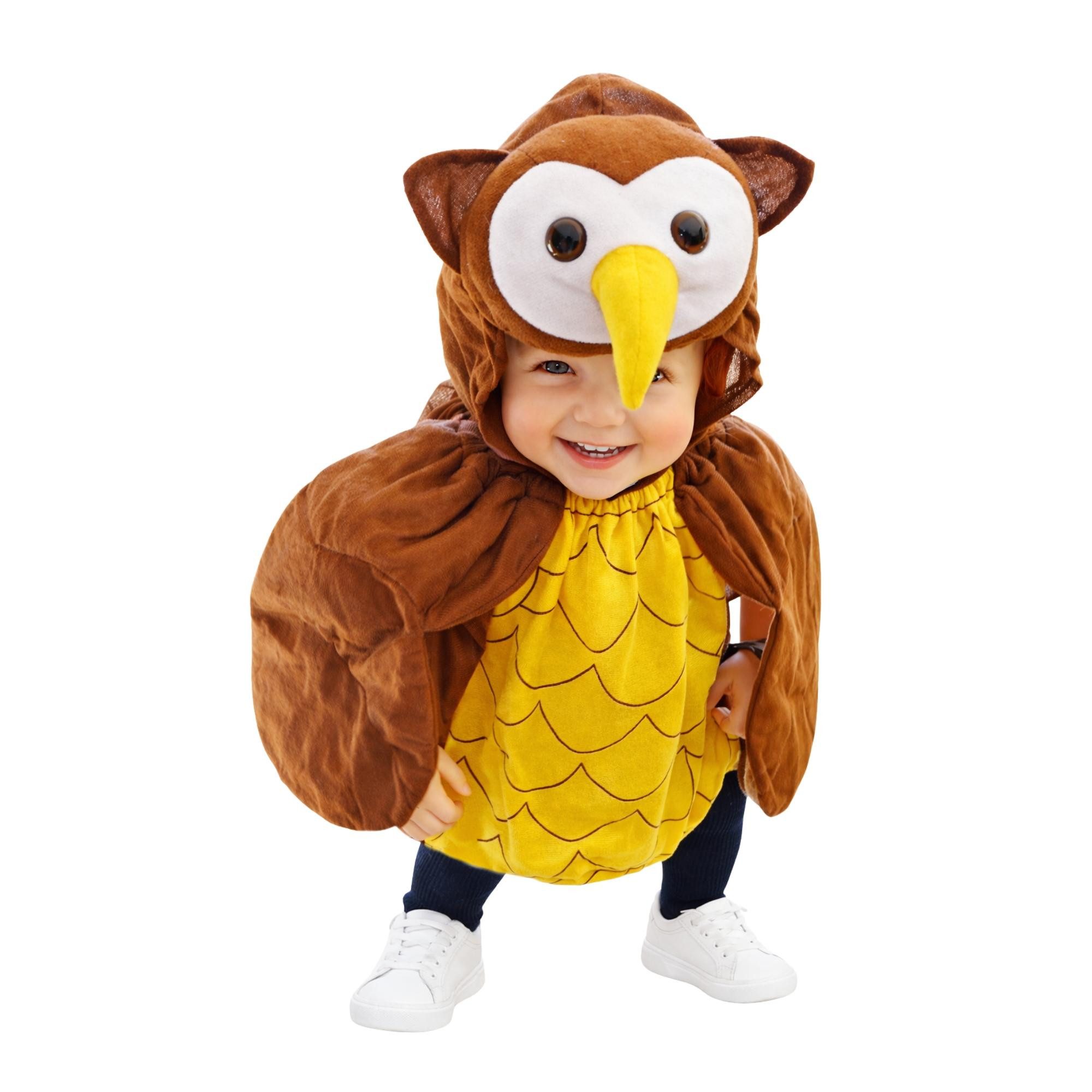 Ikumaal Kostüm Eule-n Kostüm-e, F68, Kind-er, Fasching Karneval Fasnacht - Größe: