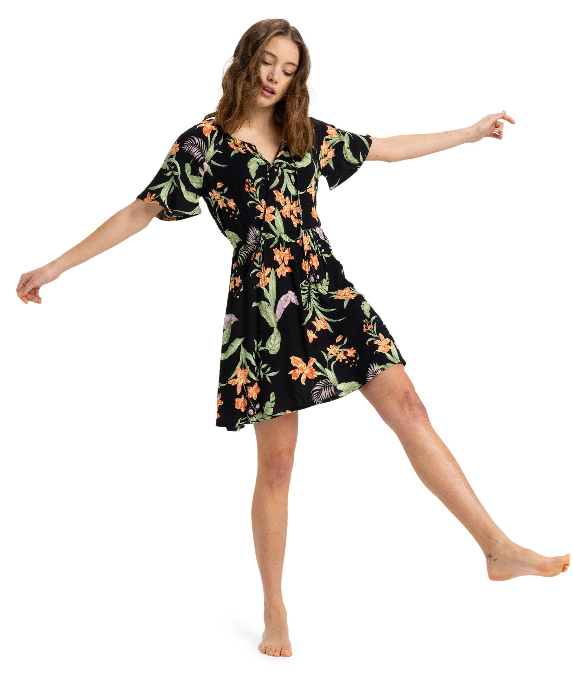 Minikleid TROPICAL TIDES CRINKLE