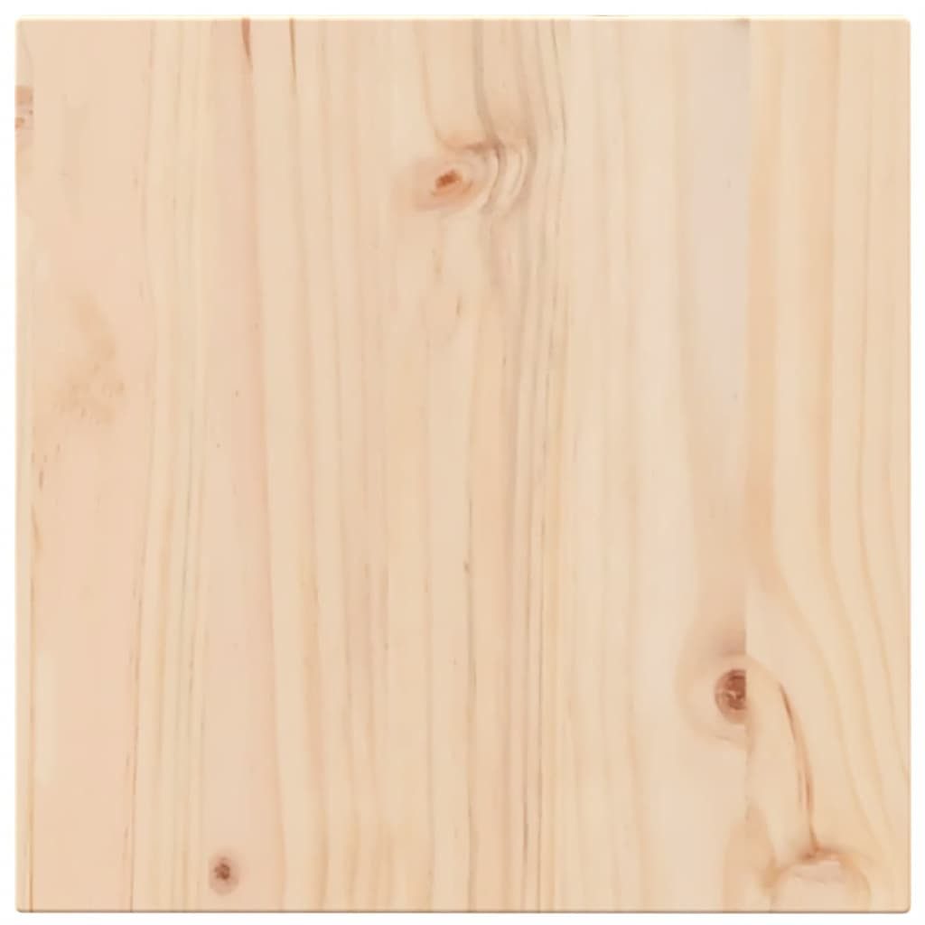 vidaXL Tischplatte Tischplatte 40x40x2,5 cm Quadratisch Massivholz Kiefer (1 St)