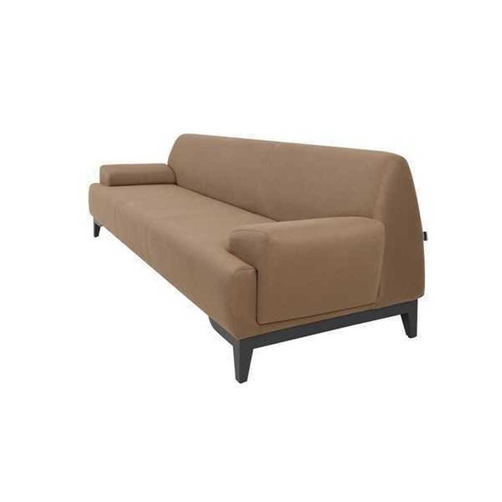 Wohnzimmer Europa Zweisitzer Couch Made 1 2-er Brauner in 2-Sitzer JVmoebel 2-Sitzer Polster Teile, Moderner Neu,