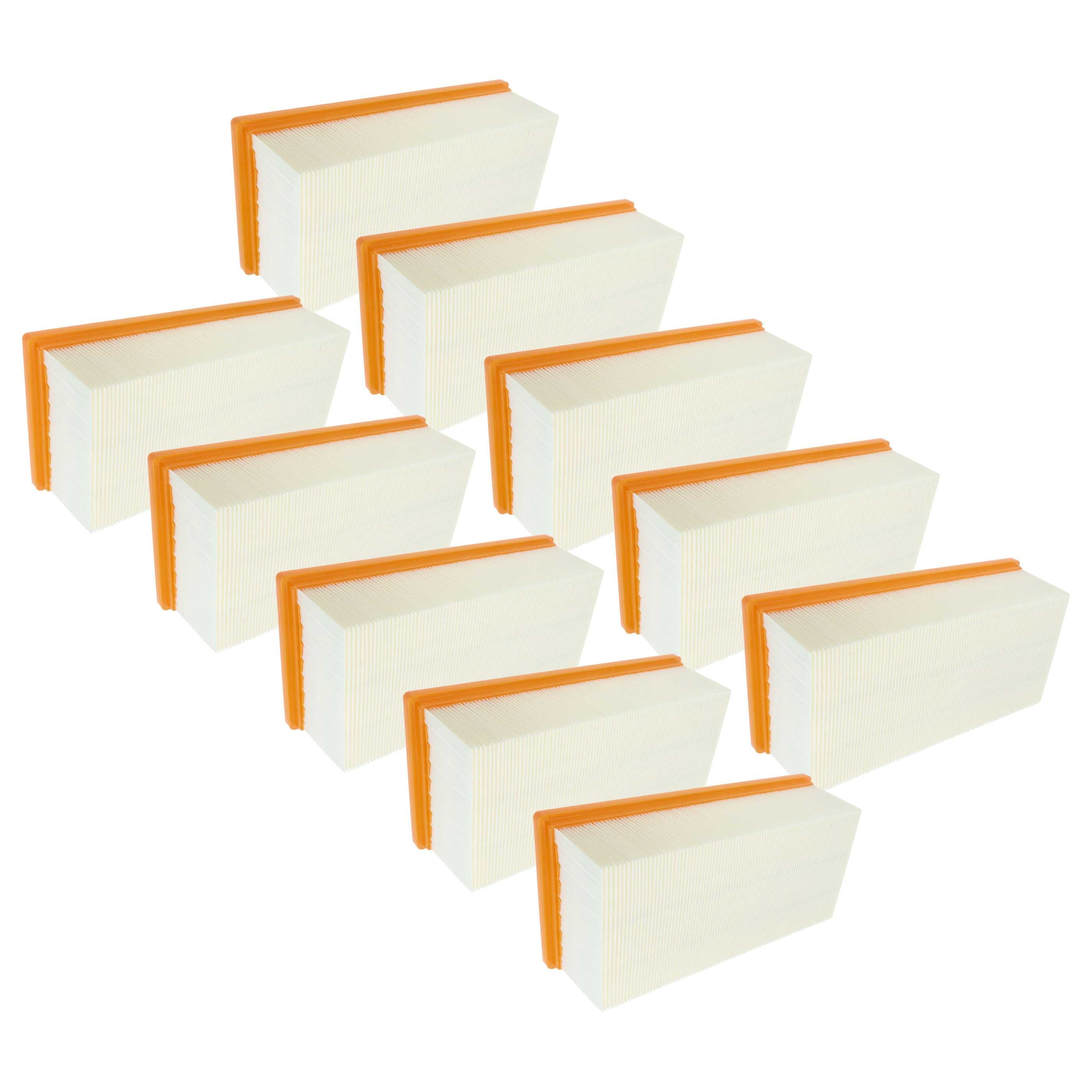 vhbw Flachfaltenfilter passend für Kärcher IVC 60/30 Tact² Lp, NT 55/2 ...