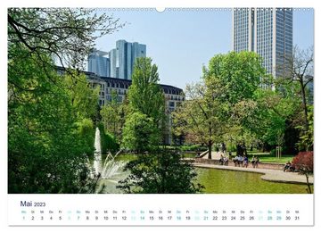 CALVENDO Wandkalender Fabelhaftes Frankfurt am Main (Premium, hochwertiger DIN A2 Wandkalender 2023, Kunstdruck in Hochglanz)