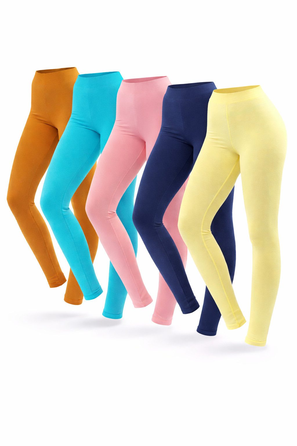 Bongual Leggings (Spar-Set) Basics aus Baumwollmix mit Komfortbund günstig online kaufen