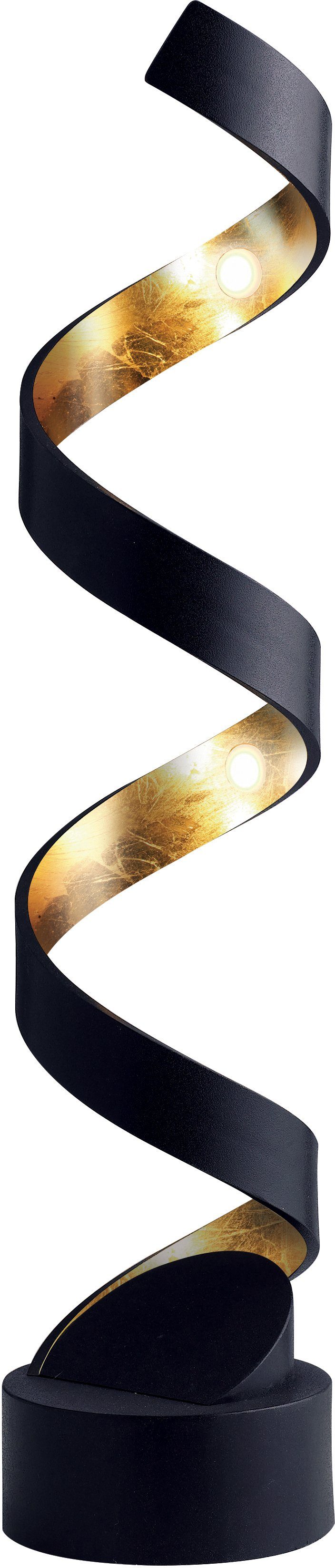 ECO-LIGHT LED Tischleuchte HELIX, LED fest integriert, Warmweiß