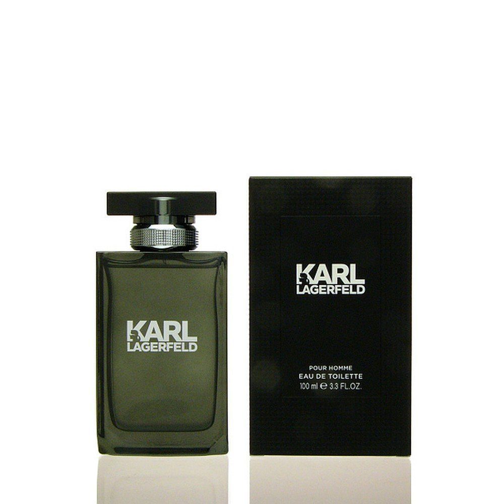 LAGERFELD Eau de Toilette Pour Homme, Glasflakon, Parfüm EDT, Herrenduft