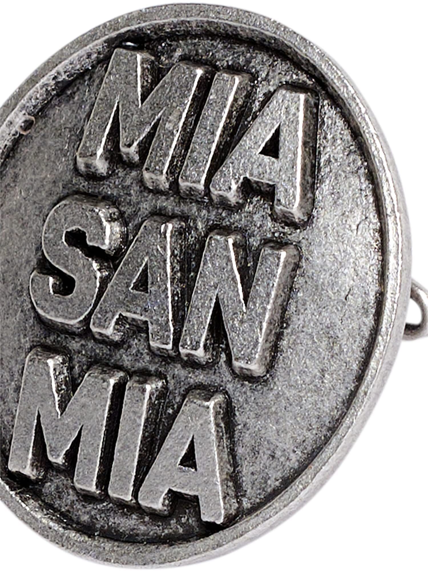 FC Bayern München Pins FC Bayern München I Anstecker Mia san mia I Unisex I Grau