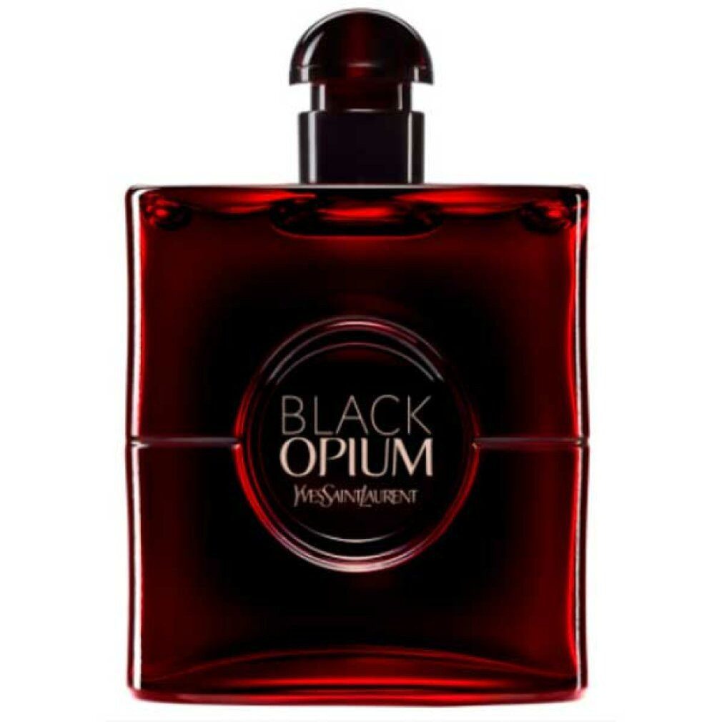YVES SAINT LAURENT Eau de Parfum Black Opium Over the red, Glasflakon, Parfüm EDP, Damenduft