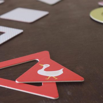 Magellan Spiel, Eckig, rund und kunterbunt - Mein Maxi-Memo - Formen und Farben